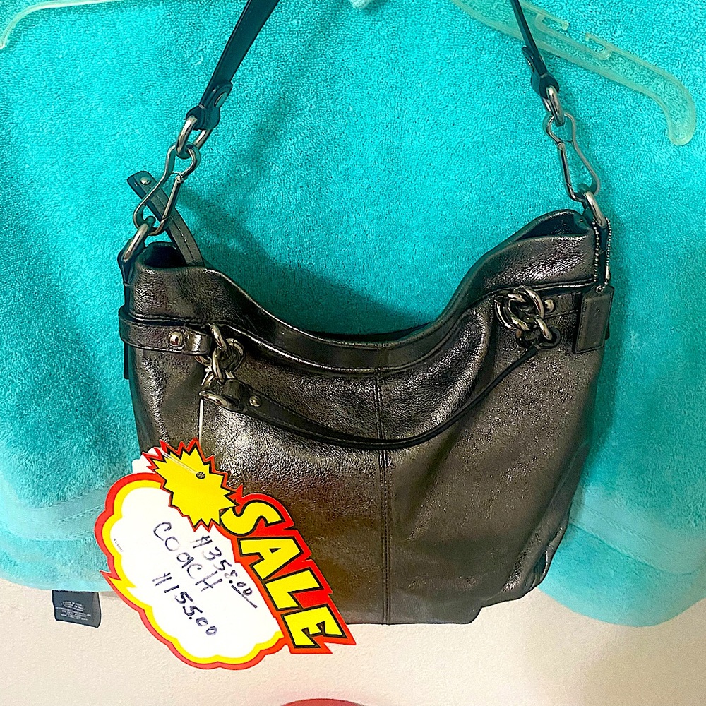 Coach  Brooke Leather Hobo handbag